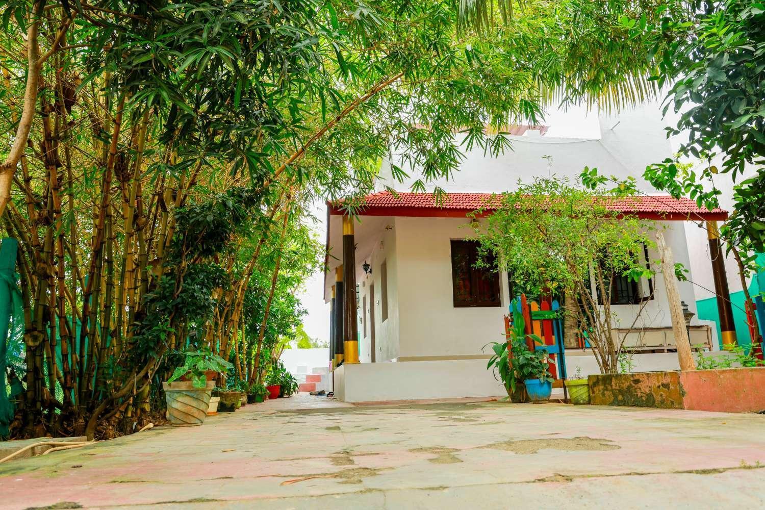 Mahabs Homestay Villa Mahabalipuram Exteriör bild